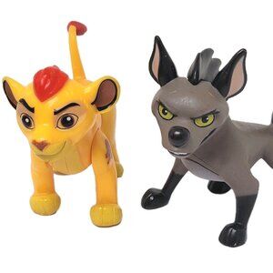 Lot Disney Lion King Lion Guard Kion And Janja Hyena Pride Lands Figure